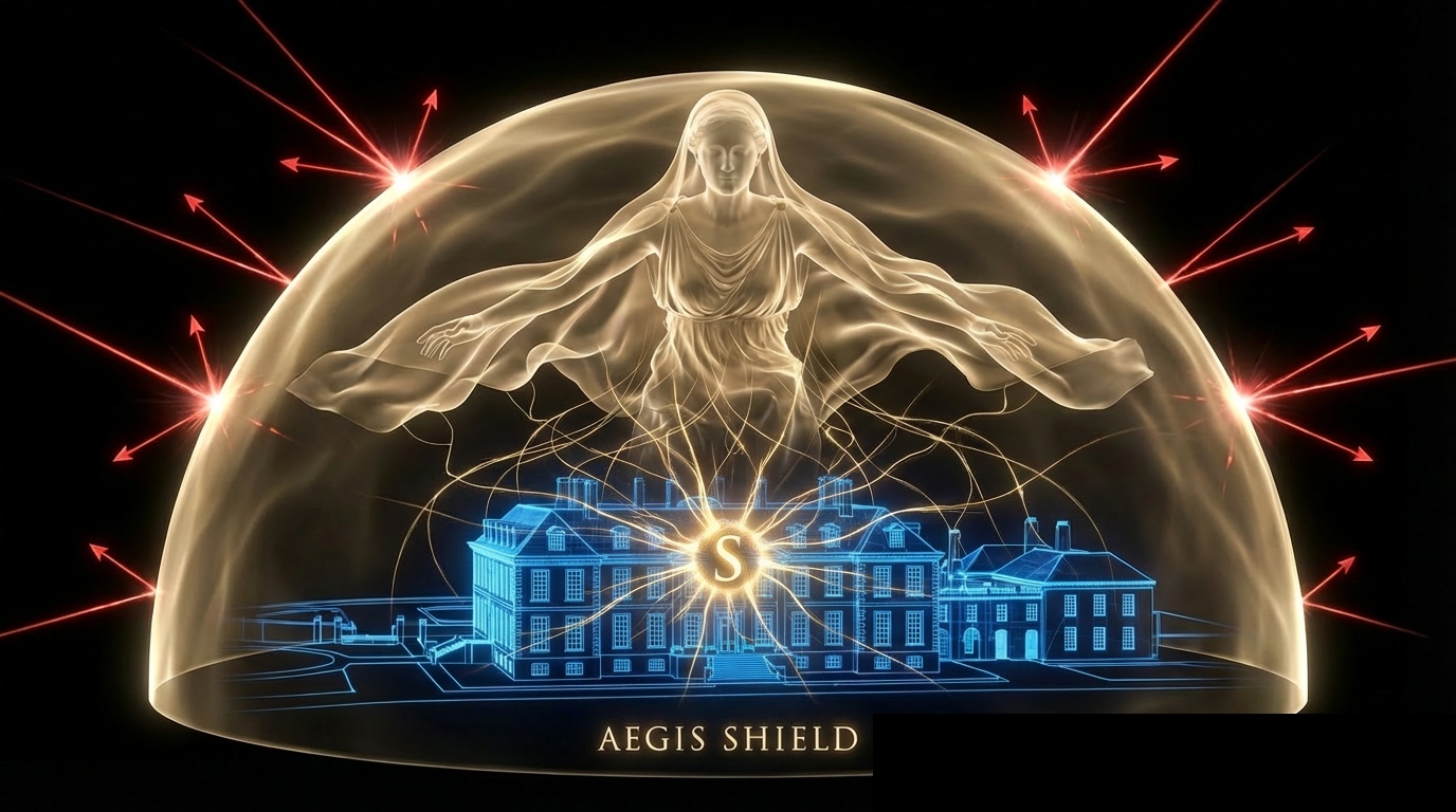 The Aegis Shield — Sentient protecting a luxury estate